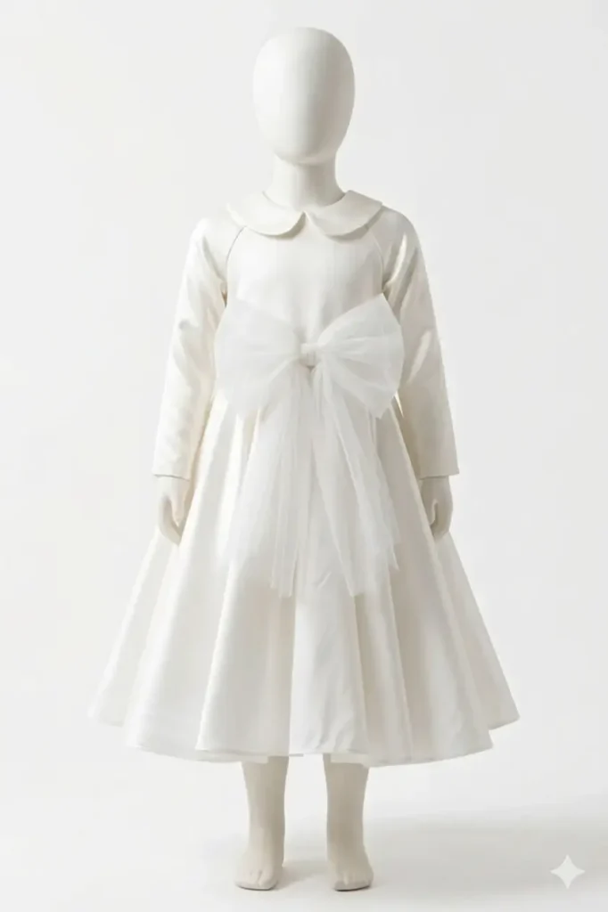 Satin Toddler Dress
