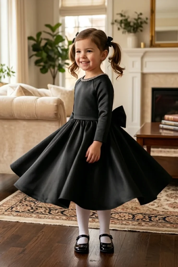 Toddler Black Dress