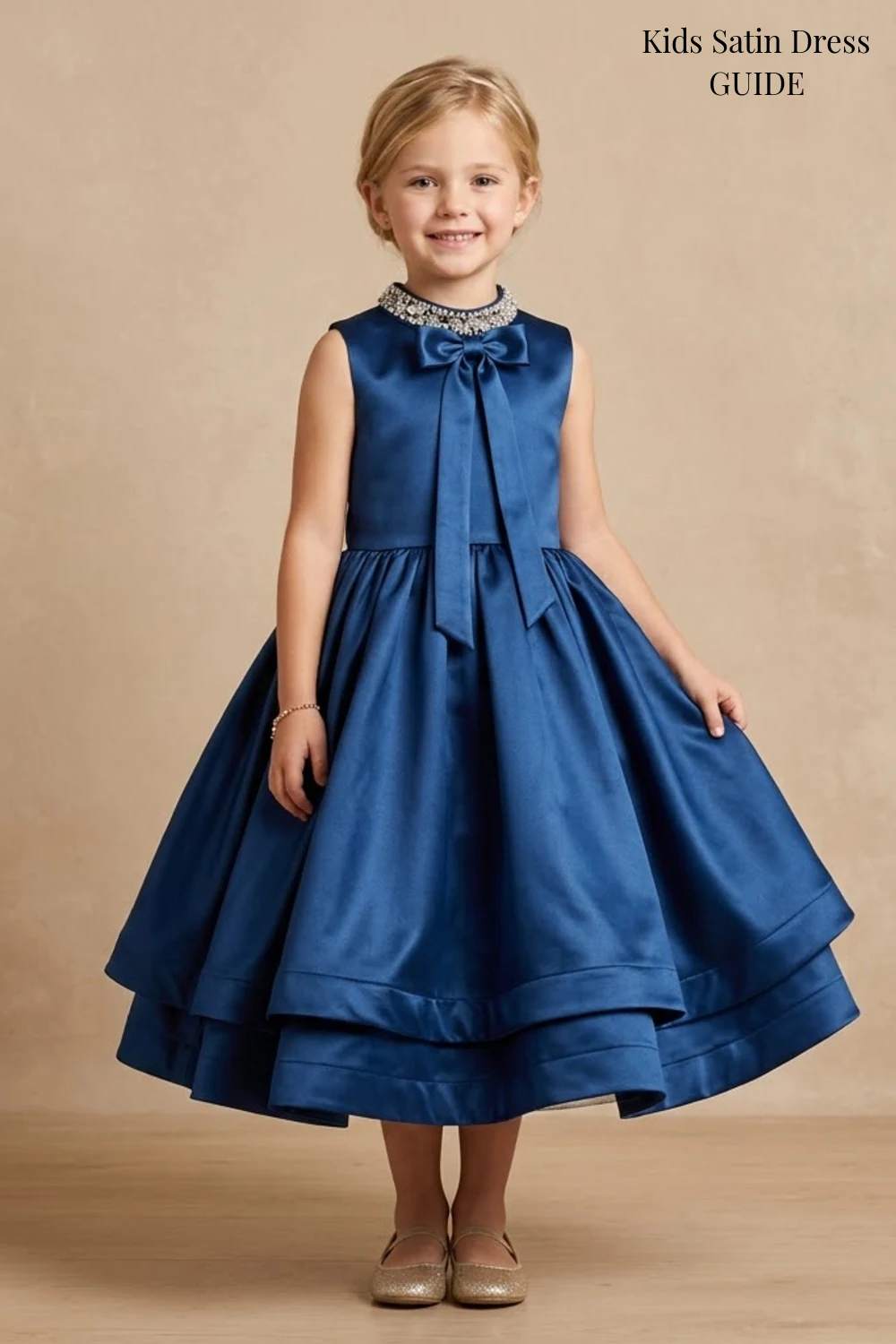 Kids Satin Dress