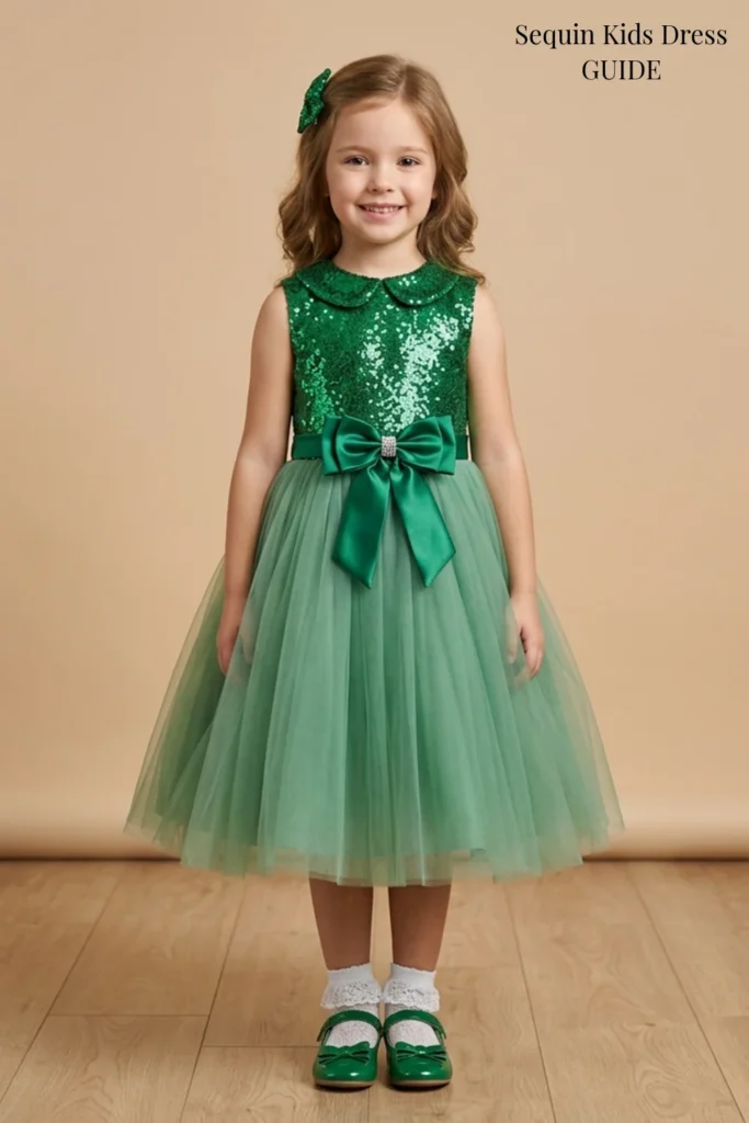 Sequin Kids Dress