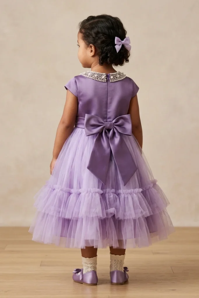 Purple Toddler Dress