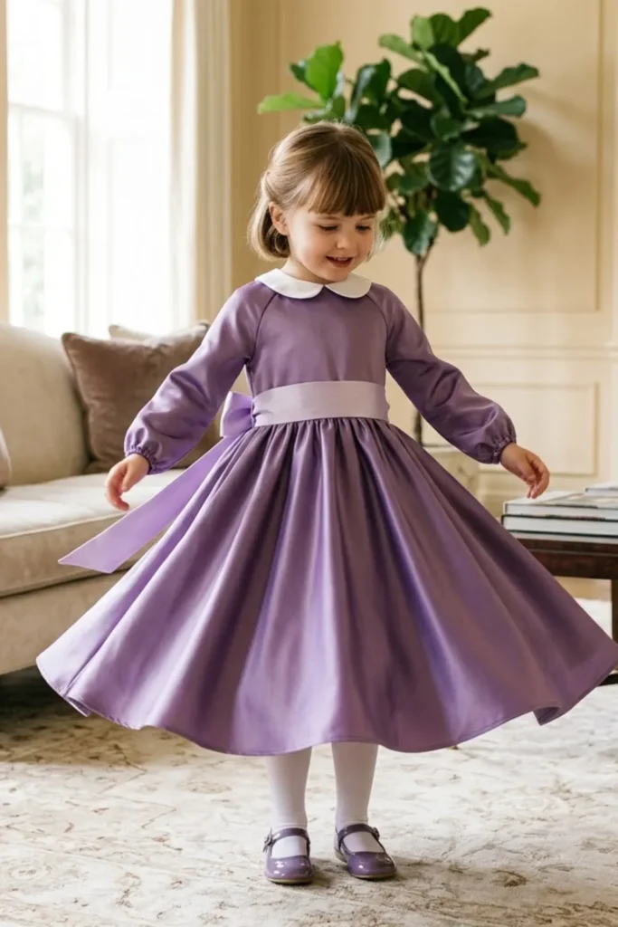 Purple Baby Dress