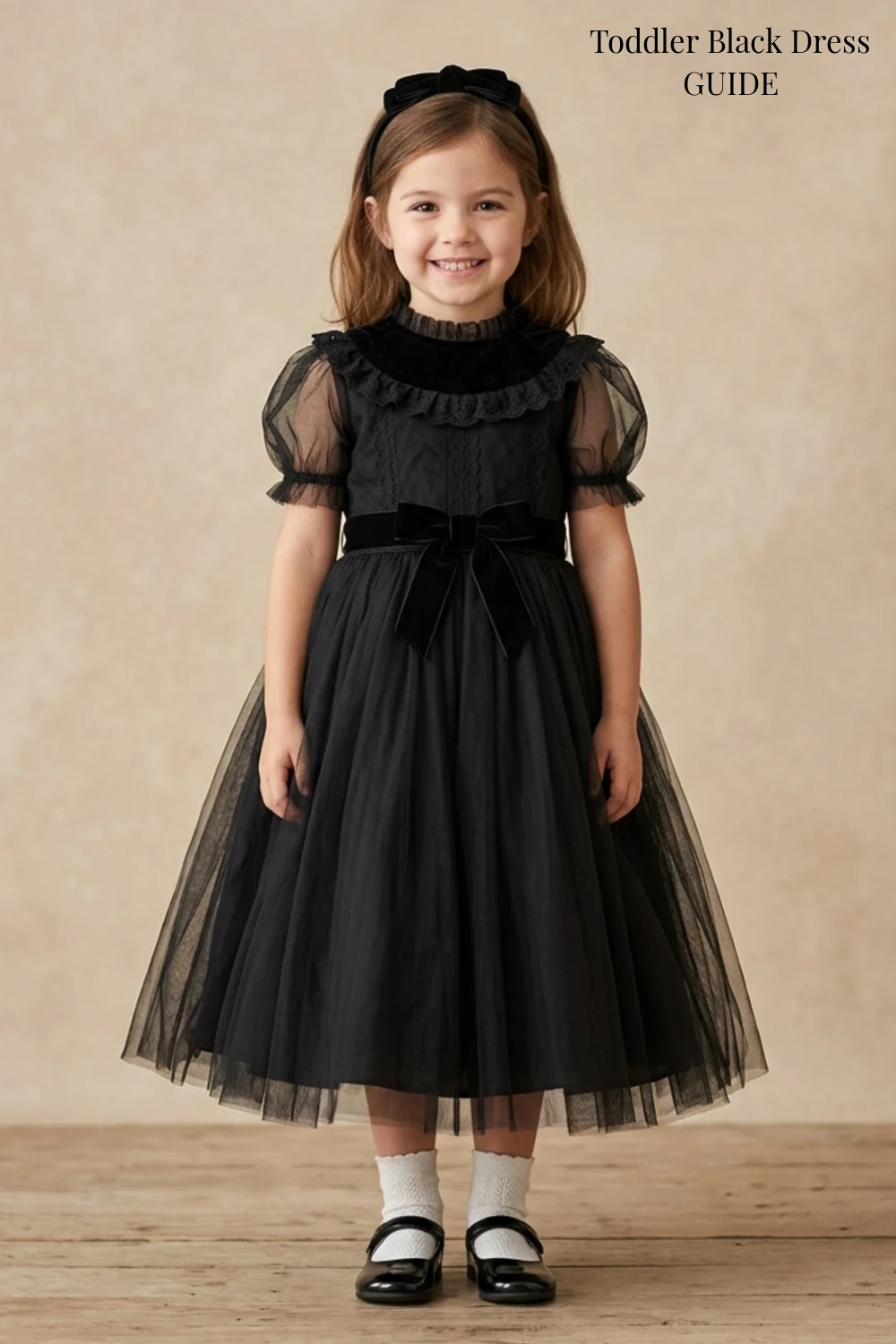 Toddler Black Dress
