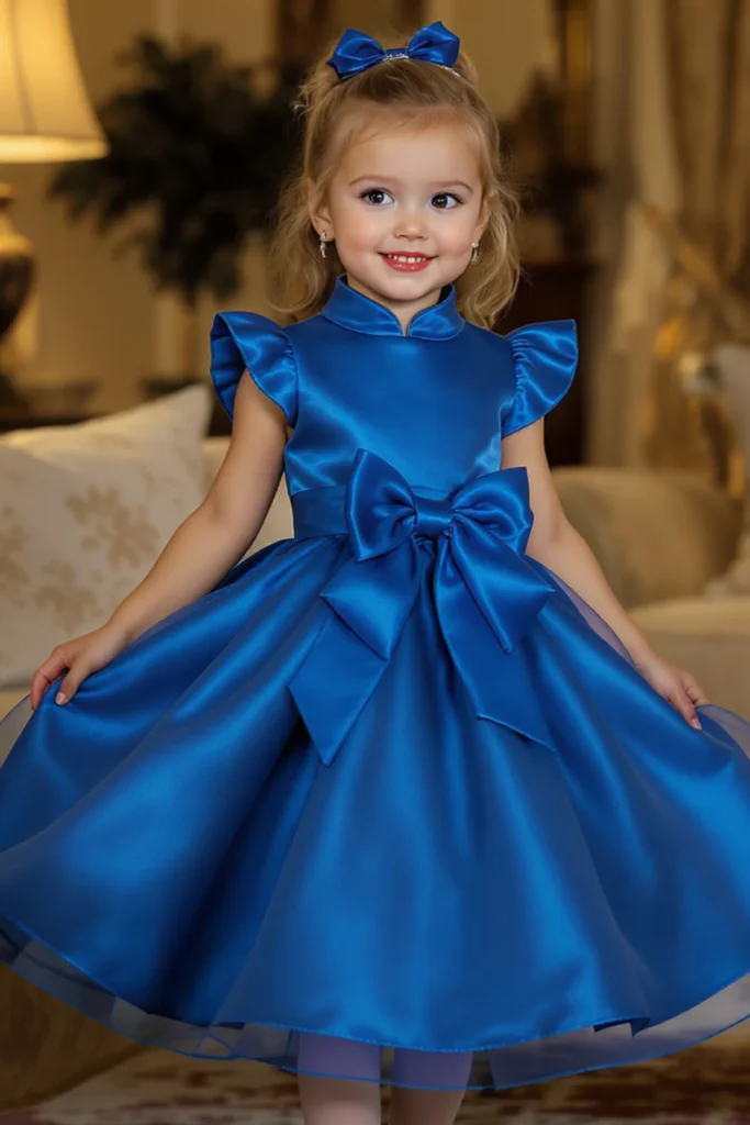 Blue Kids Dress