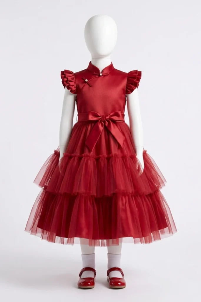 Satin Dresses For Kids
