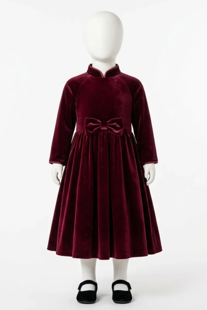 Velvet Toddler Dress