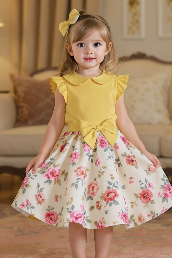 Floral Dress For Kids