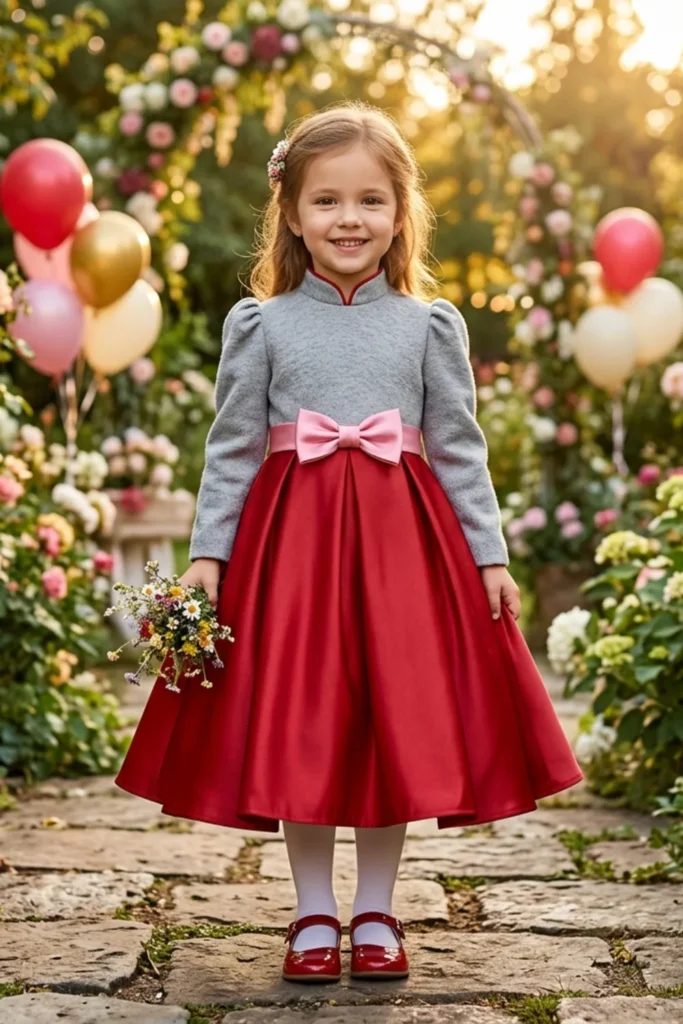 Satin Dresses For Kids