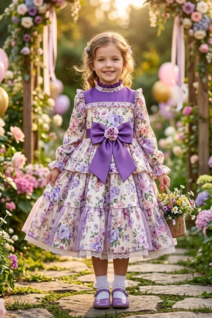 Floral Dress For Kids