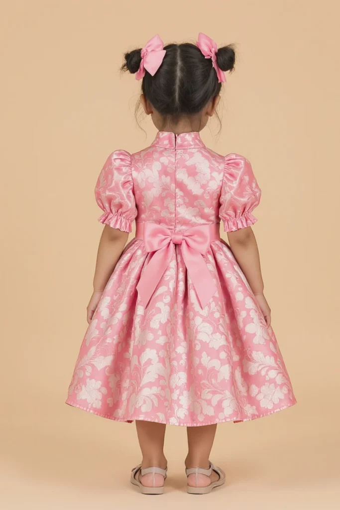 Brocade Dress Styles For Kids
