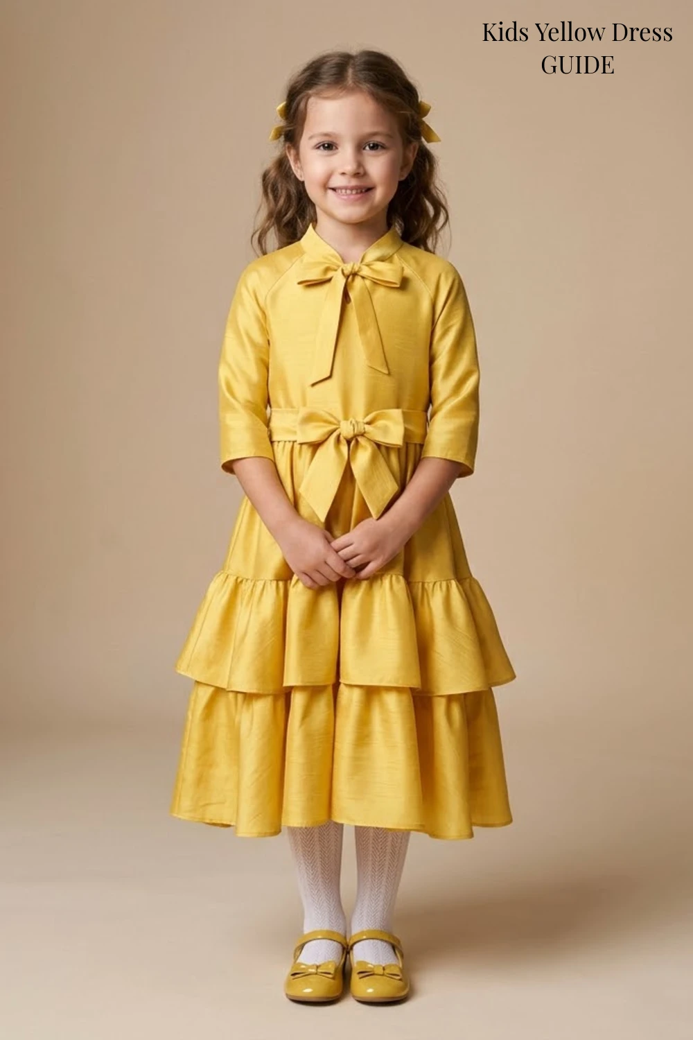 Kids Yellow Dress