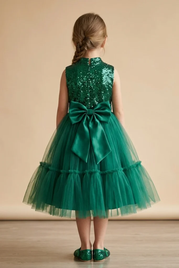 Sequin Kids Dress