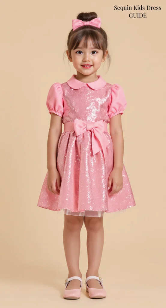 Sequin Kids Dress