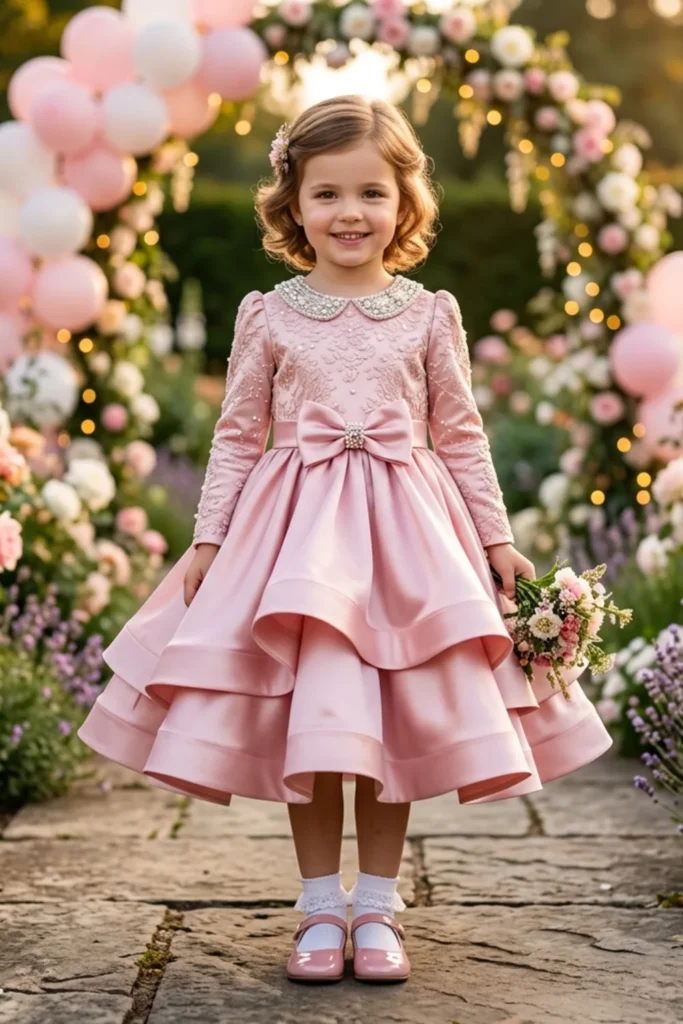 Baby Satin Dress