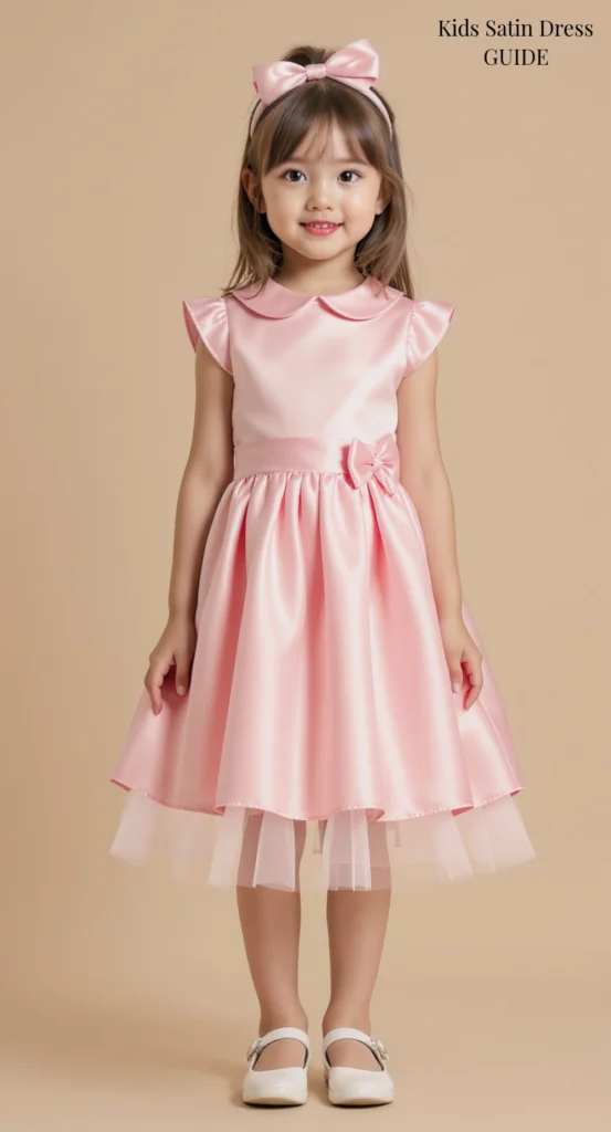 Kids Satin Dress