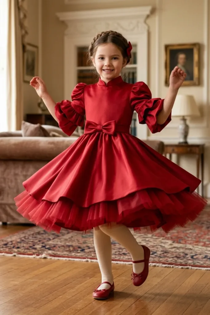 Satin Dresses For Kids