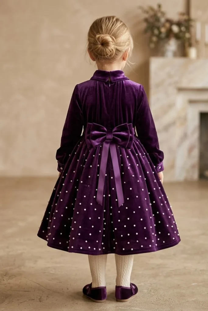 Purple Baby Dress