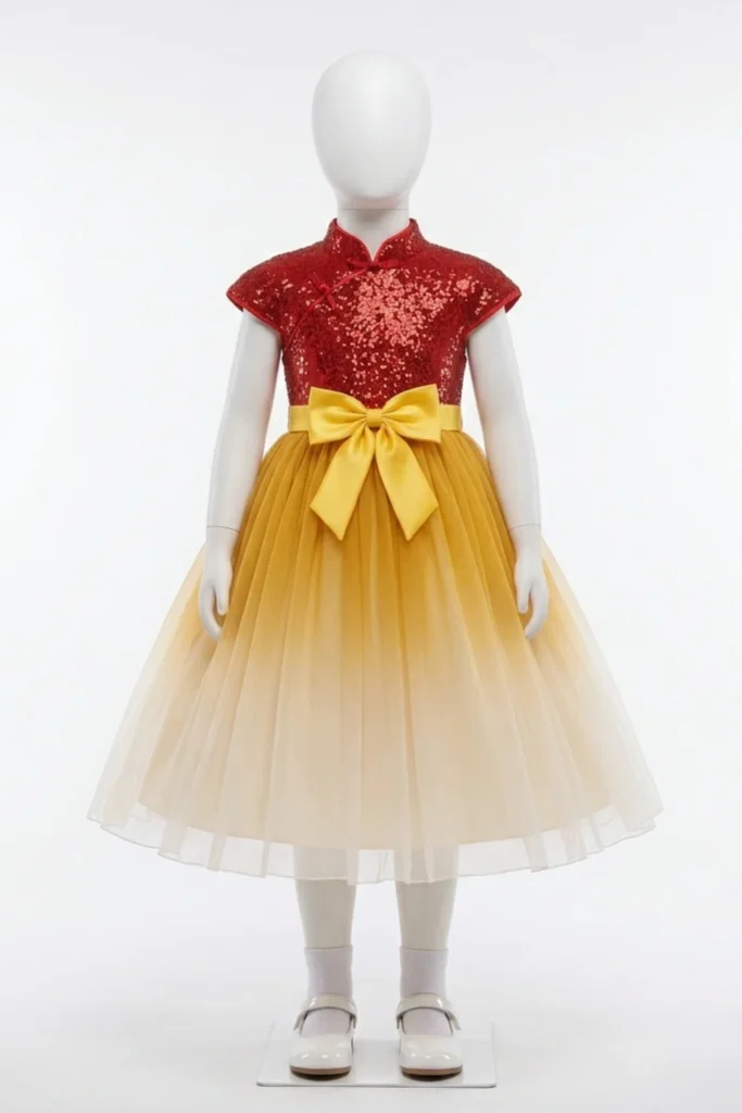 Kids Yellow Dress