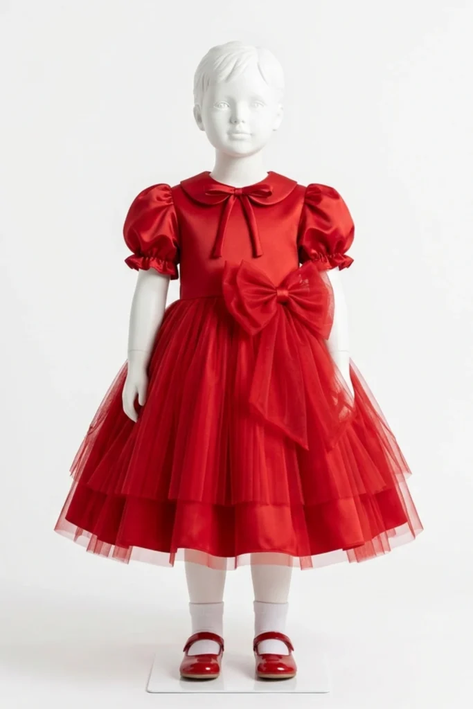 Red Toddler Dress