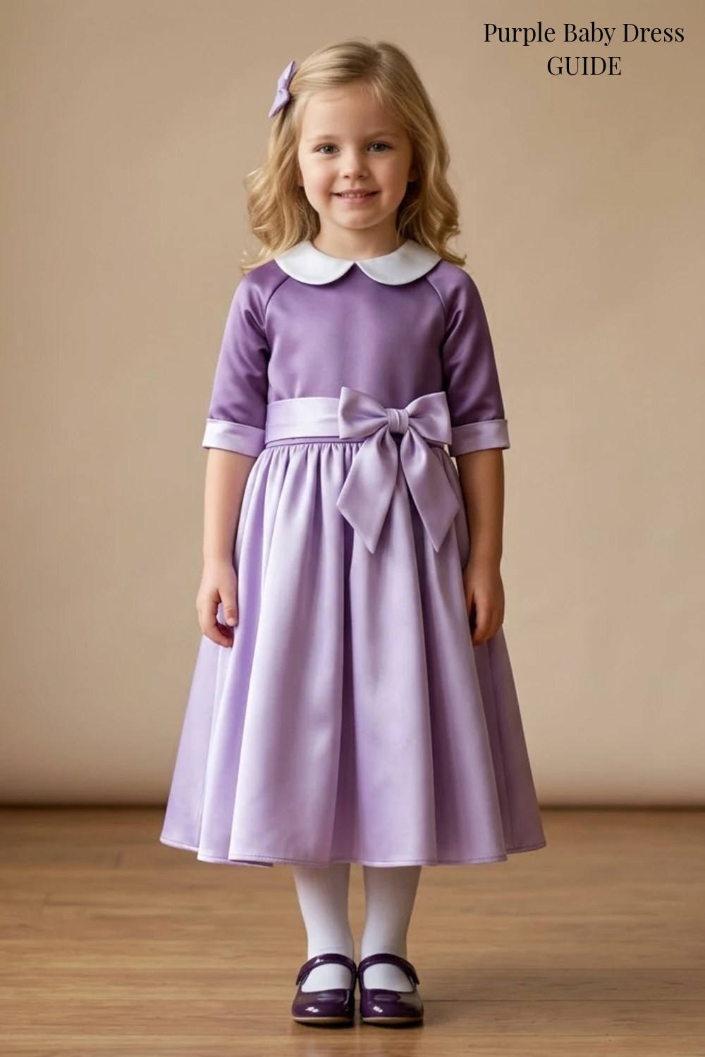 Purple Baby Dress