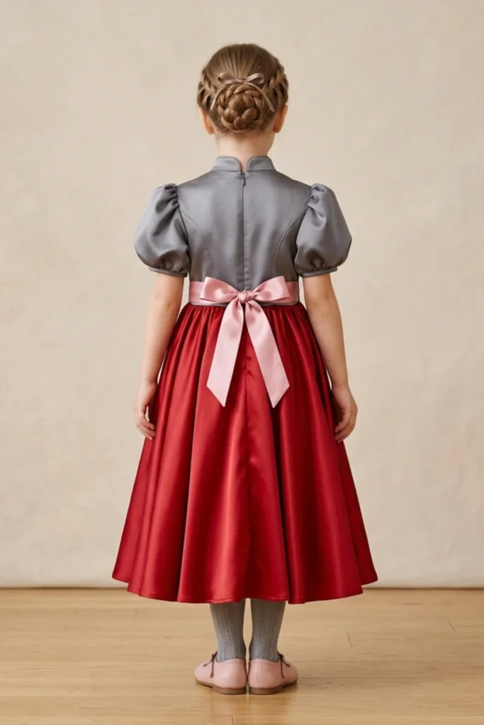 Satin Dresses For Kids