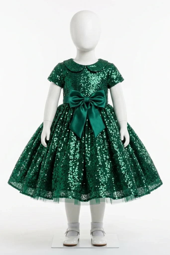 Green Toddler Dress