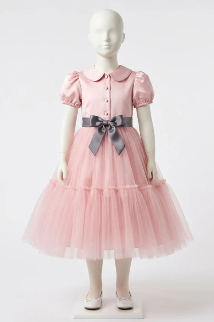 Light Pink Dress For Girls