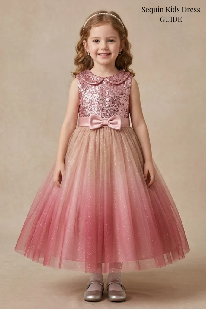 Sequin Kids Dress