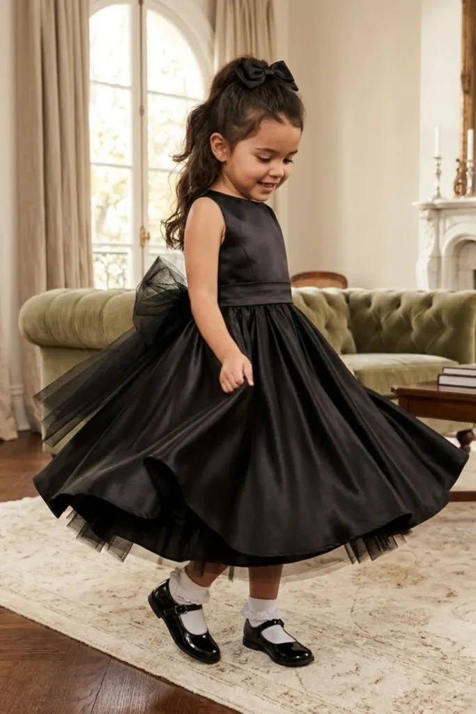 Baby Satin Dress