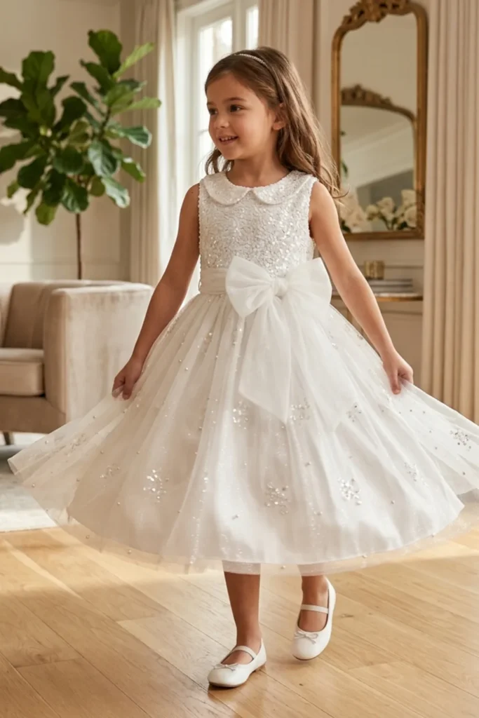 Sequin Kids Dress