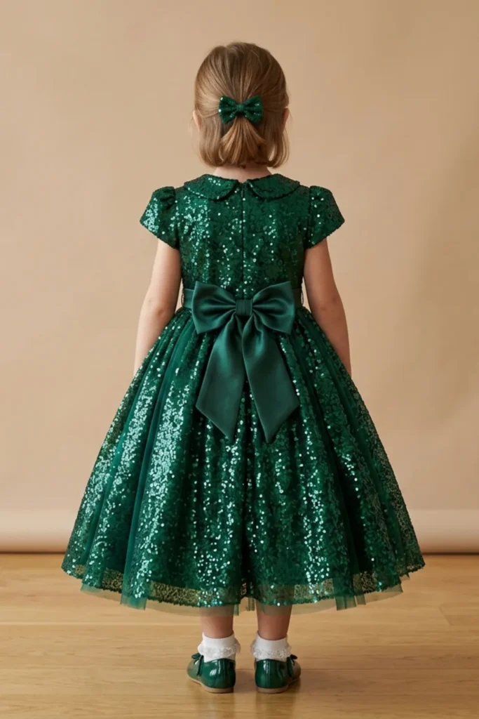 Green Toddler Dress