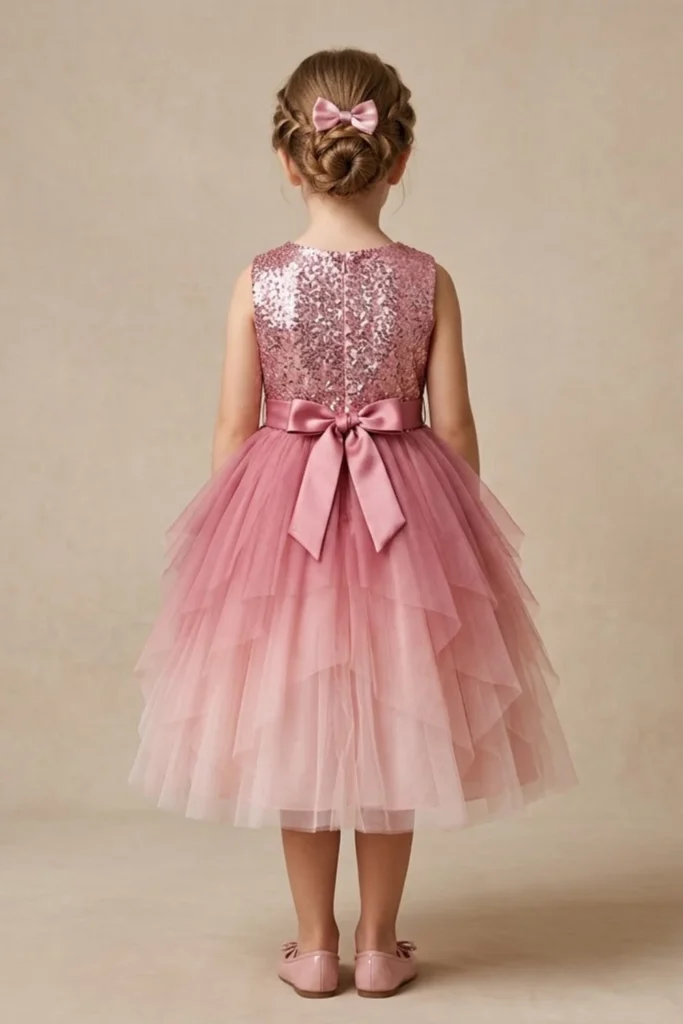Sequin Kids Dress