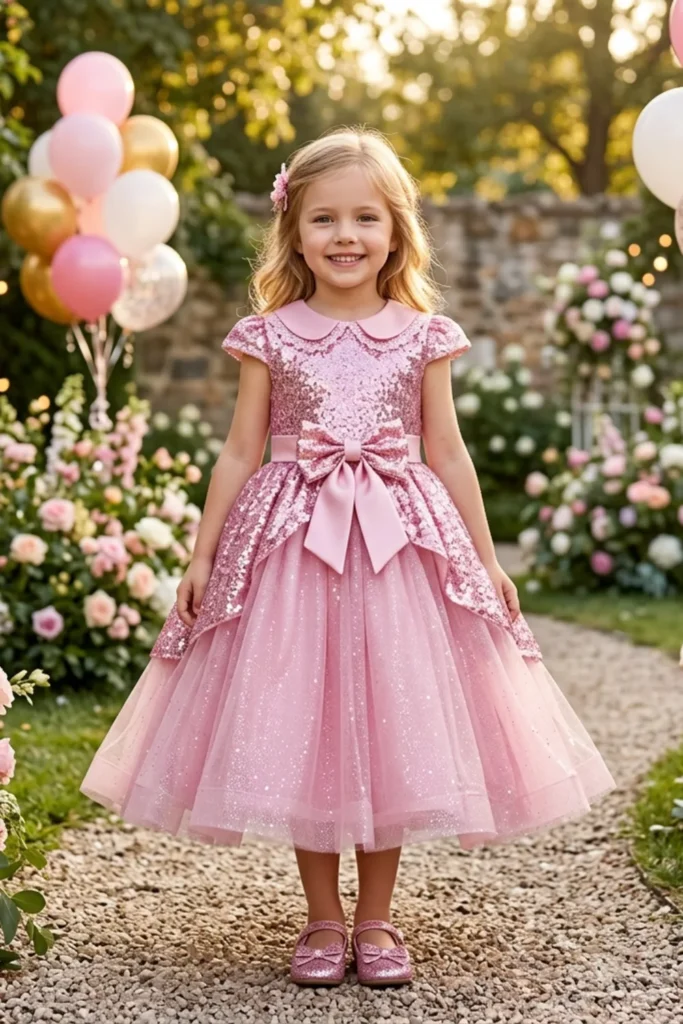Pink Princess Dress Kids