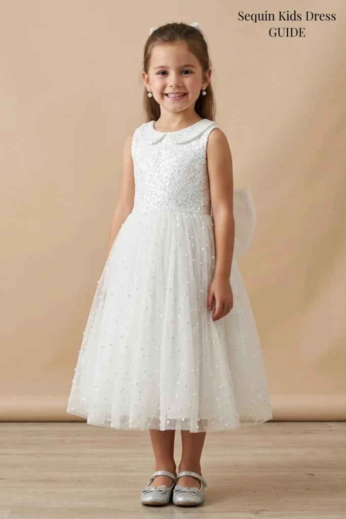 Sequin Kids Dress