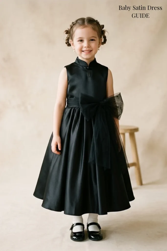 Baby Satin Dress