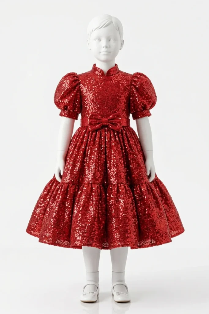 Kids Red Dress