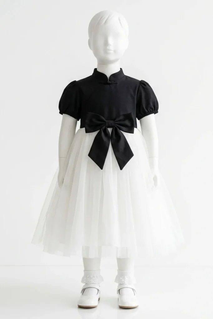 White Toddler Dress