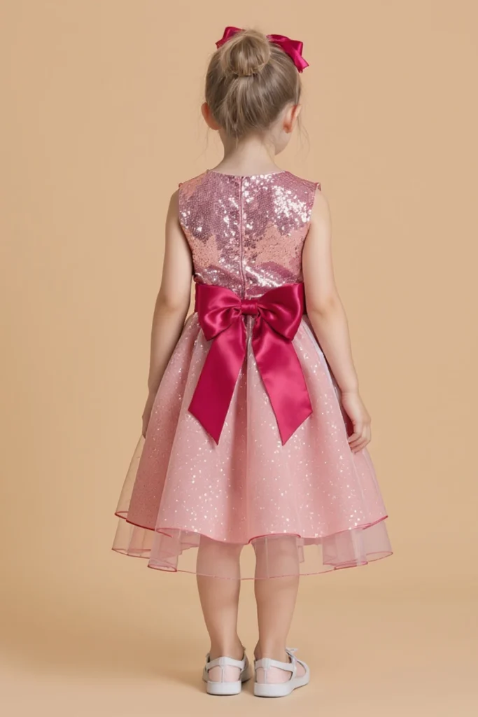 Sequin Kids Dress