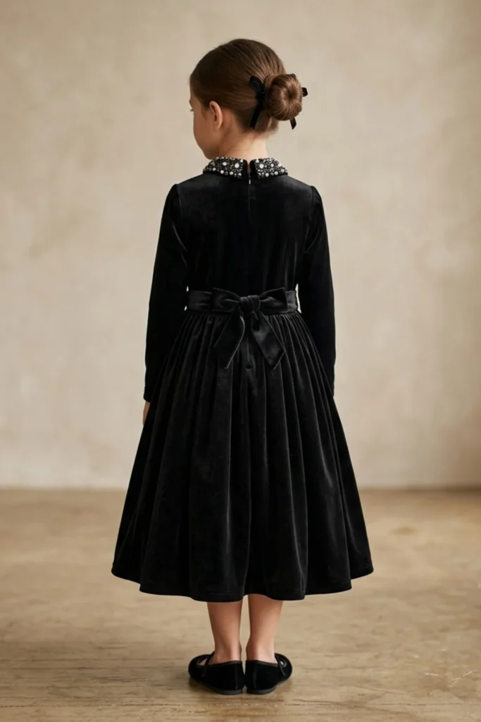 Girls Black Dress