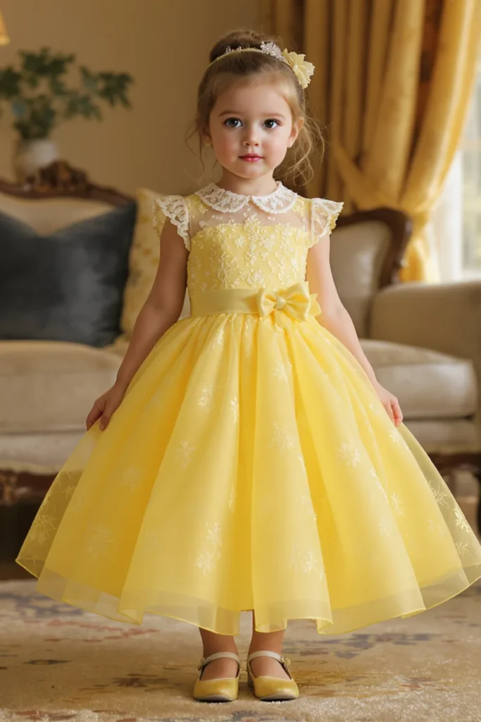 Yellow Princess Dress