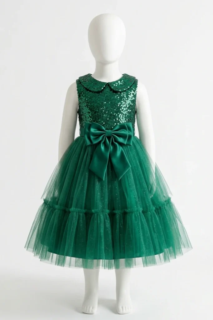 Sequin Kids Dress
