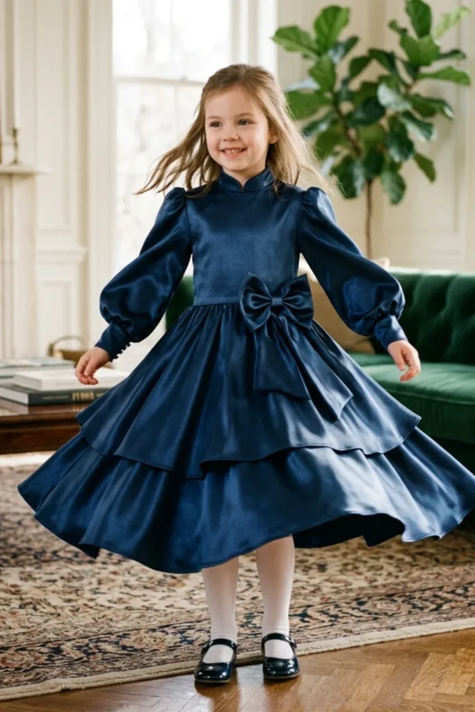 Dark Blue Dress Kids