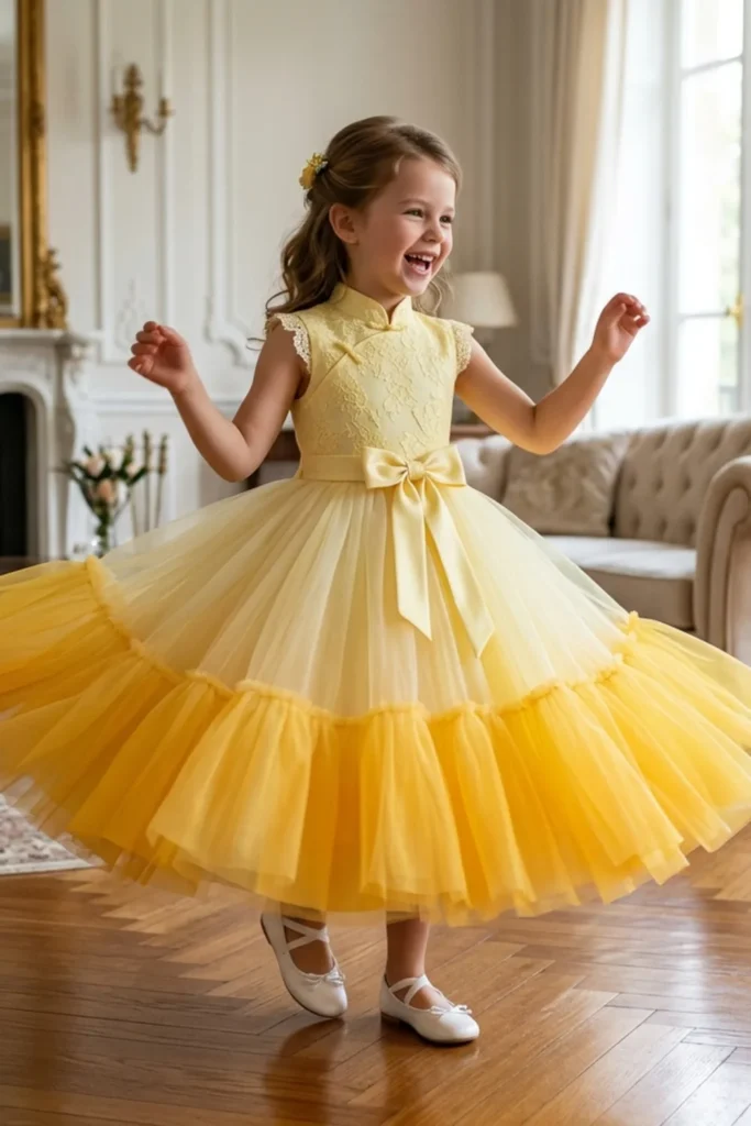 Yellow Princess Dress
