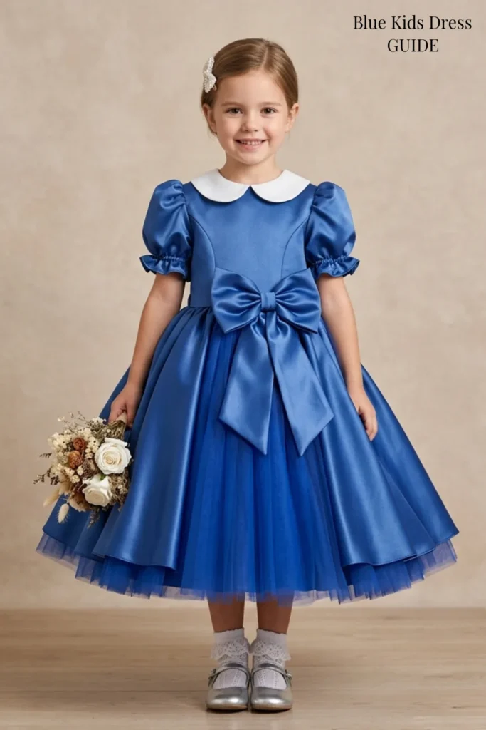 Blue Kids Dress