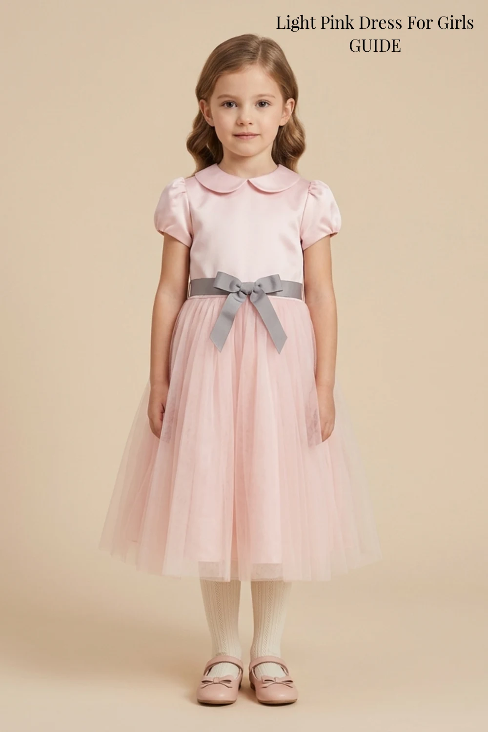 Light Pink Dress For Girls