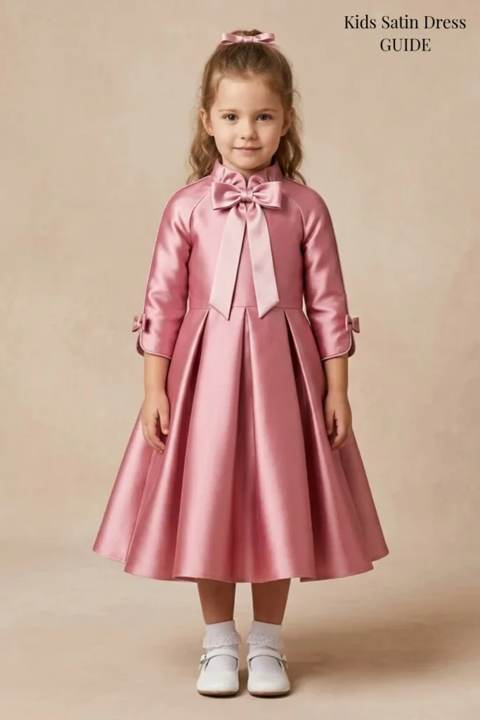 Kids Satin Dress