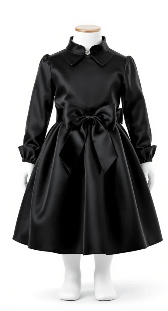 Girls Black Dress