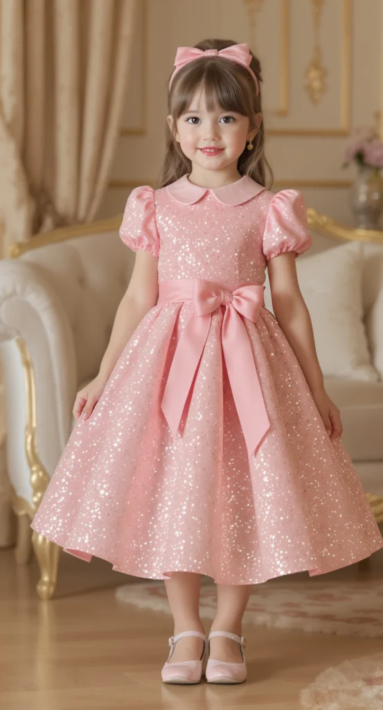 Sequin Kids Dress
