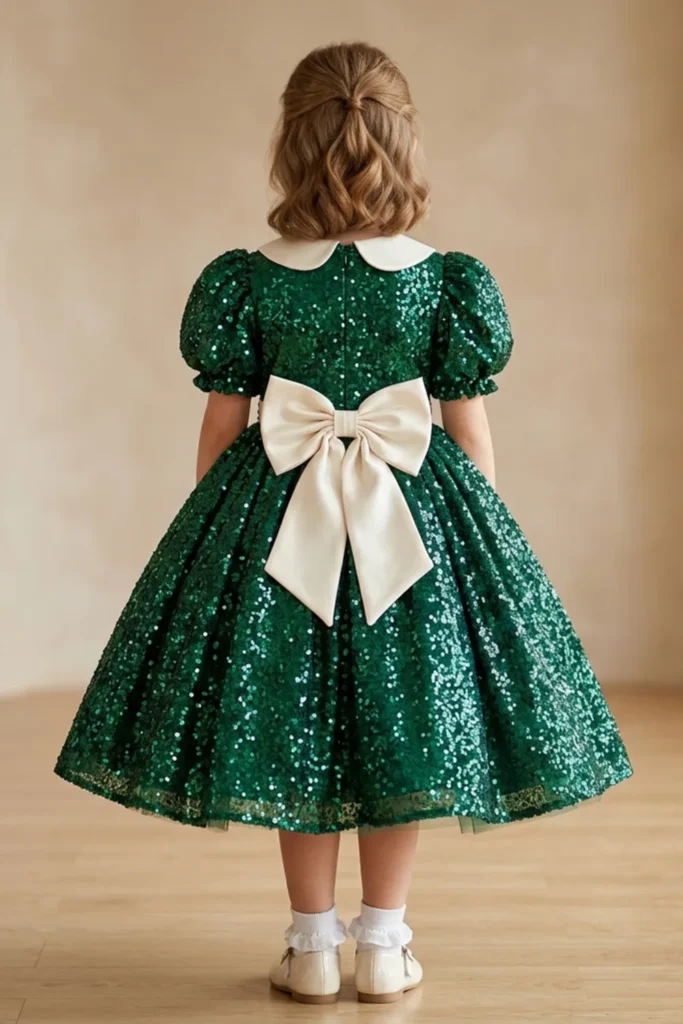 Green Dresses For Kids
