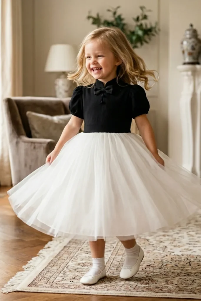 White Toddler Dress